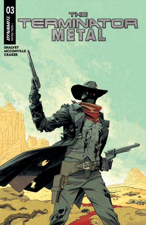 TERMINATOR METAL #3 CVR A DECLAN SHALVEY DYNAMITE COMICS (10th December 2025) TERMINATOR METAL #3 CVR A DECLAN SHALVEY DYNAMITE COMICS (10th December 2025)