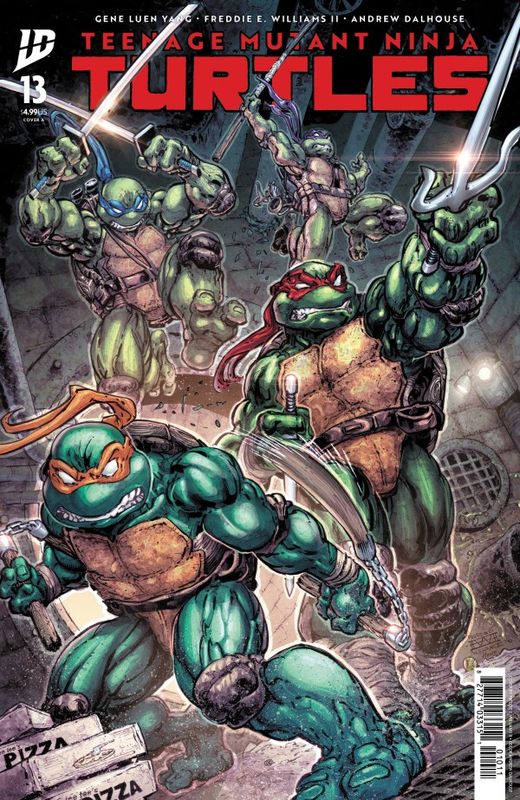 TEENAGE MUTANT NINJA TURTLES #13 CVR A FREDDIE WILLIAMS II IDW COMICS (10th December 2025)