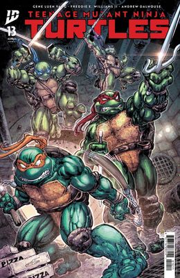TEENAGE MUTANT NINJA TURTLES #13 CVR A FREDDIE WILLIAMS II IDW COMICS (10th December 2025) TEENAGE MUTANT NINJA TURTLES #13 CVR A FREDDIE WILLIAMS II IDW COMICS (10th December 2025)