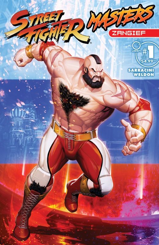 STREET FIGHTER MASTERS ZANGIEF #1 OS CVR A GENZOMAN UDON COMICS (10th December 2025) STREET FIGHTER MASTERS ZANGIEF #1 OS CVR A GENZOMAN UDON COMICS (10th December 2025)