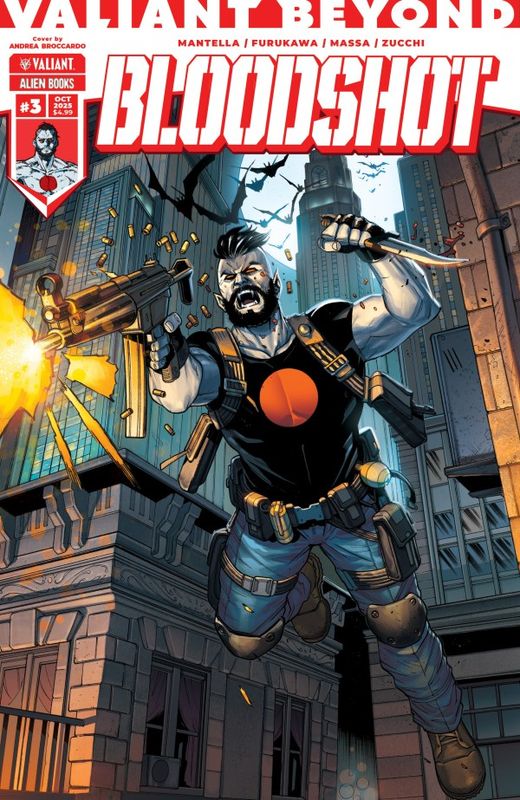 VALIANT BEYOND BLOODSHOT #3 CVR A BROCCARDO VALIANT COMICS (10th December 2025)