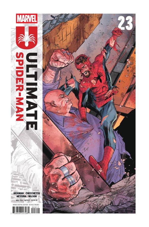 ULTIMATE SPIDER-MAN #23 CVR A MARCO CHECCHETTO MARVEL COMICS (10th December 2025) ULTIMATE SPIDER-MAN #23 CVR A MARCO CHECCHETTO MARVEL COMICS (10th December 2025)