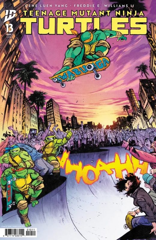 TEENAGE MUTANT NINJA TURTLES #13 CVR E DANIEL WARREN JOHNSON IDW COMICS (10th December 2025)