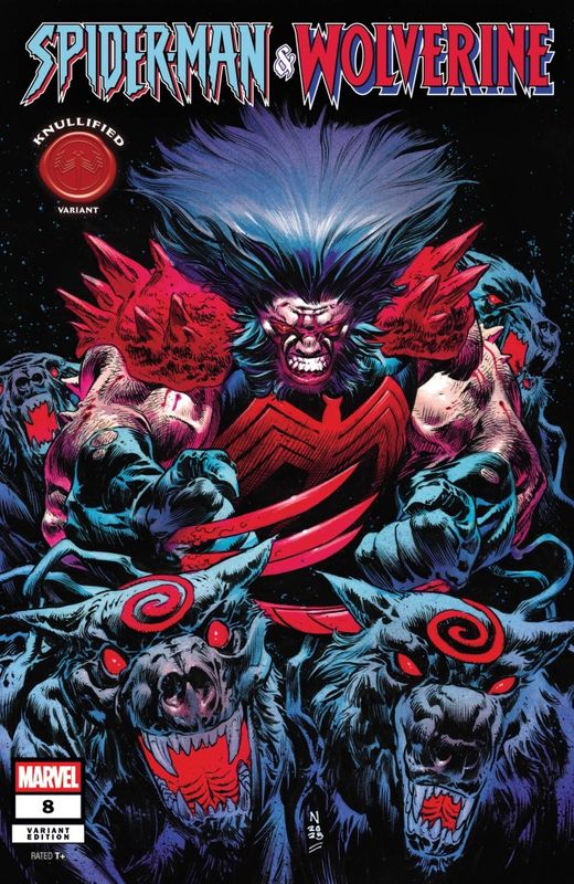 SPIDER-MAN & WOLVERINE #8 CVR B NIC KLEIN KNULLIFIED VAR MARVEL COMICS (10th December 2025) SPIDER-MAN & WOLVERINE #8 CVR B NIC KLEIN KNULLIFIED VAR MARVEL COMICS (10th December 2025)