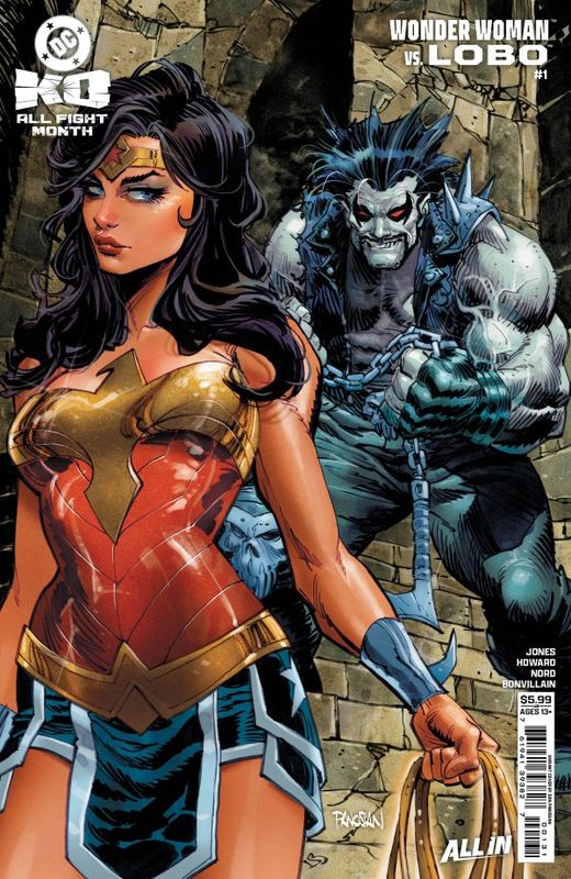 DC KO WONDER WOMAN VS [REDACTED] #1 OS CVR B PANOSIAN CSV DC COMICS (10th December 2025)