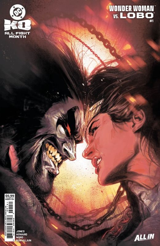 DC KO WONDER WOMAN VS [REDACTED] #1 OS CVR C JONES CSV DC COMICS (10th December 2025)