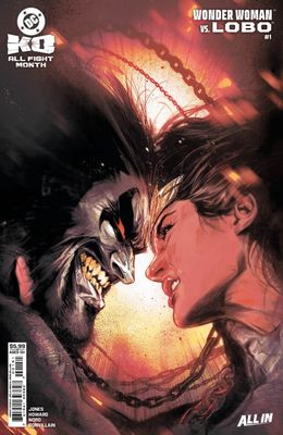 DC KO WONDER WOMAN VS [REDACTED] #1 OS CVR C JONES CSV DC COMICS (10th December 2025)