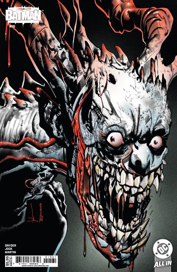 ABSOLUTE BATMAN #15 CVR D BRIAN BOLLAND & JOCK CSV DC COMICS (10th December 2025) ABSOLUTE BATMAN #15 CVR D BRIAN BOLLAND & JOCK CSV DC COMICS (10th December 2025)