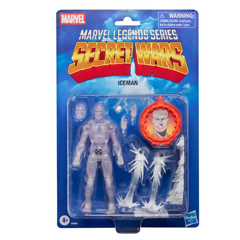 Marvel Legends 6" Secret Wars Iceman Action Figure