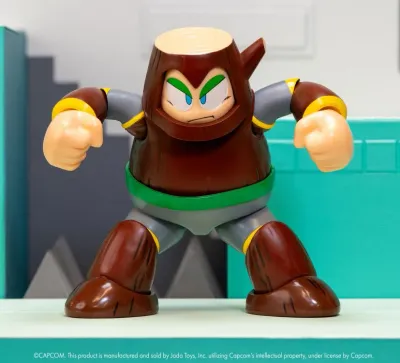 JADA TOYS MEGA MAN: Wood Man 1/12 Scale Action Figure JADA TOYS MEGA MAN: Wood Man 1/12 Scale Action Figure