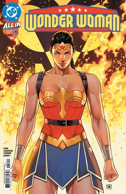 WONDER WOMAN #28 CVR A DANIEL SAMPERE DC COMICS (17th December 2025)