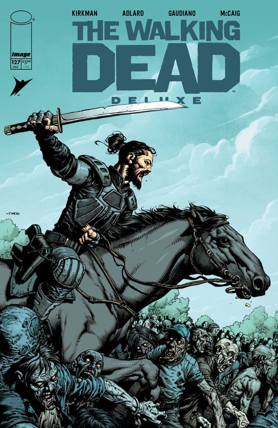WALKING DEAD DELUXE #127 CVR A DAVID FINCH & DAVE MCCAIG IMAGE COMICS (17th December 2025)