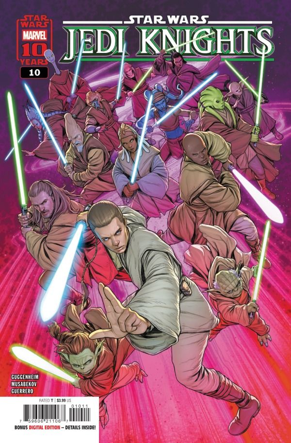 STAR WARS JEDI KNIGHTS #10 CVR A MADIBEK MUSABEKOV MARVEL COMICS (17th December 2025)