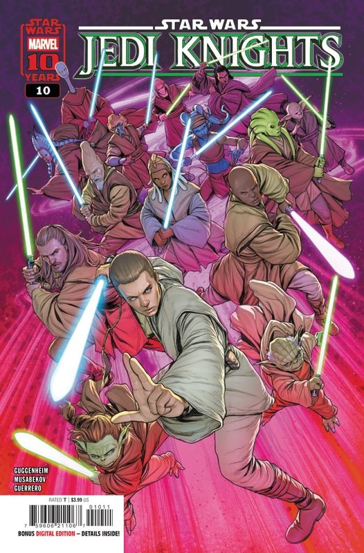 STAR WARS JEDI KNIGHTS #10 CVR A MADIBEK MUSABEKOV MARVEL COMICS (17th December 2025)