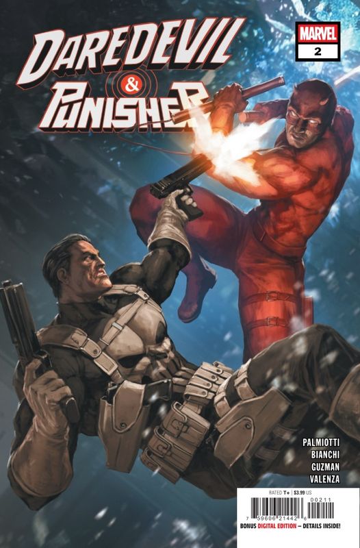 DAREDEVIL PUNISHER THE DEVIL'S TRIGGER #2 CVR A SKAN MARVEL COMICS (17th December 2025)