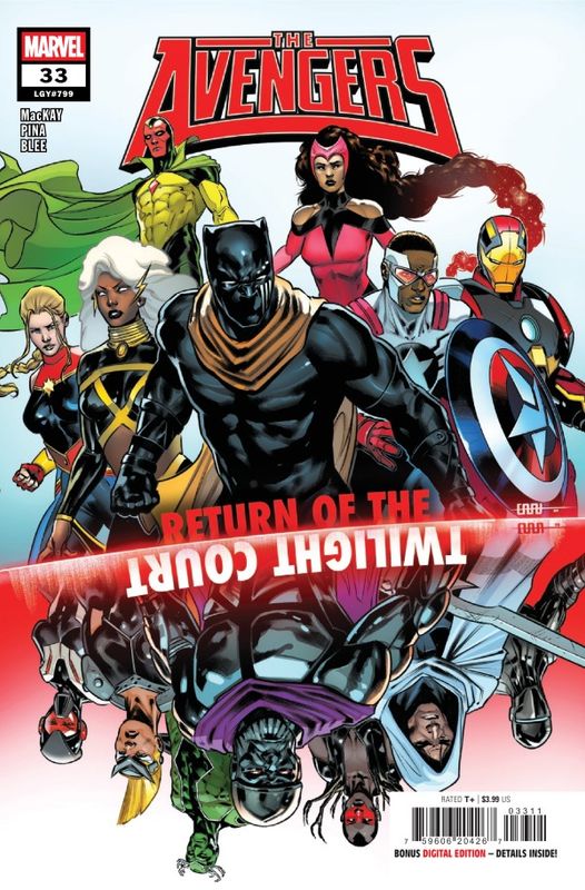 AVENGERS #33 CVR A CAFU MARVEL COMICS (17th December 2025)