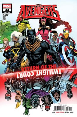 AVENGERS #33 CVR A CAFU MARVEL COMICS (17th December 2025) AVENGERS #33 CVR A CAFU MARVEL COMICS (17th December 2025)