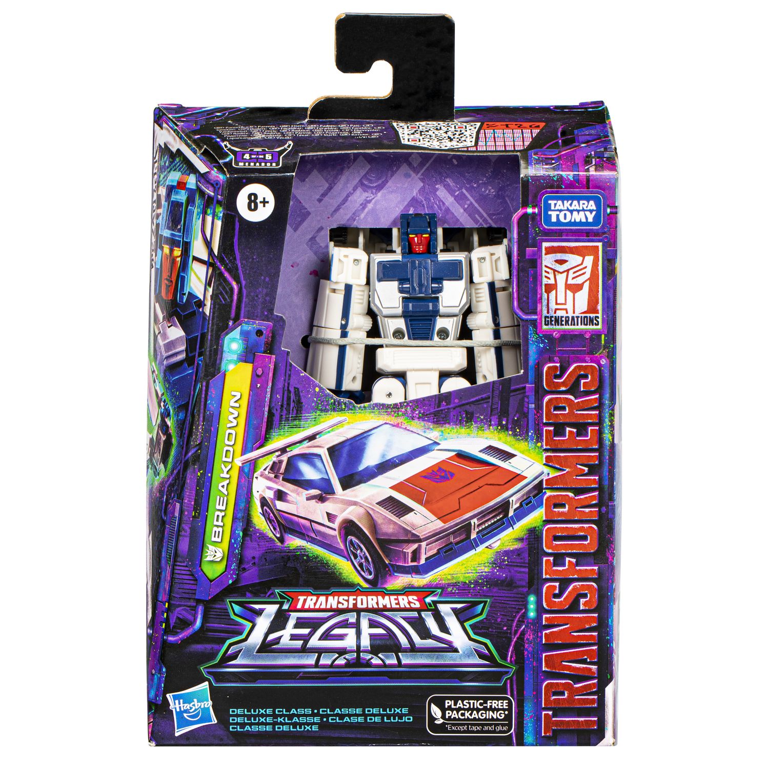 Transformers Legacy Evolution Deluxe Breakdown 5.5” Action Figure Transformers Legacy Evolution Deluxe Breakdown 5.5” Action Figure