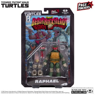 ***PRE ORDER*** McFarlane Toys Raphael (Teenage Mutant Ninja Turtles) with Comic (Page Punchers)