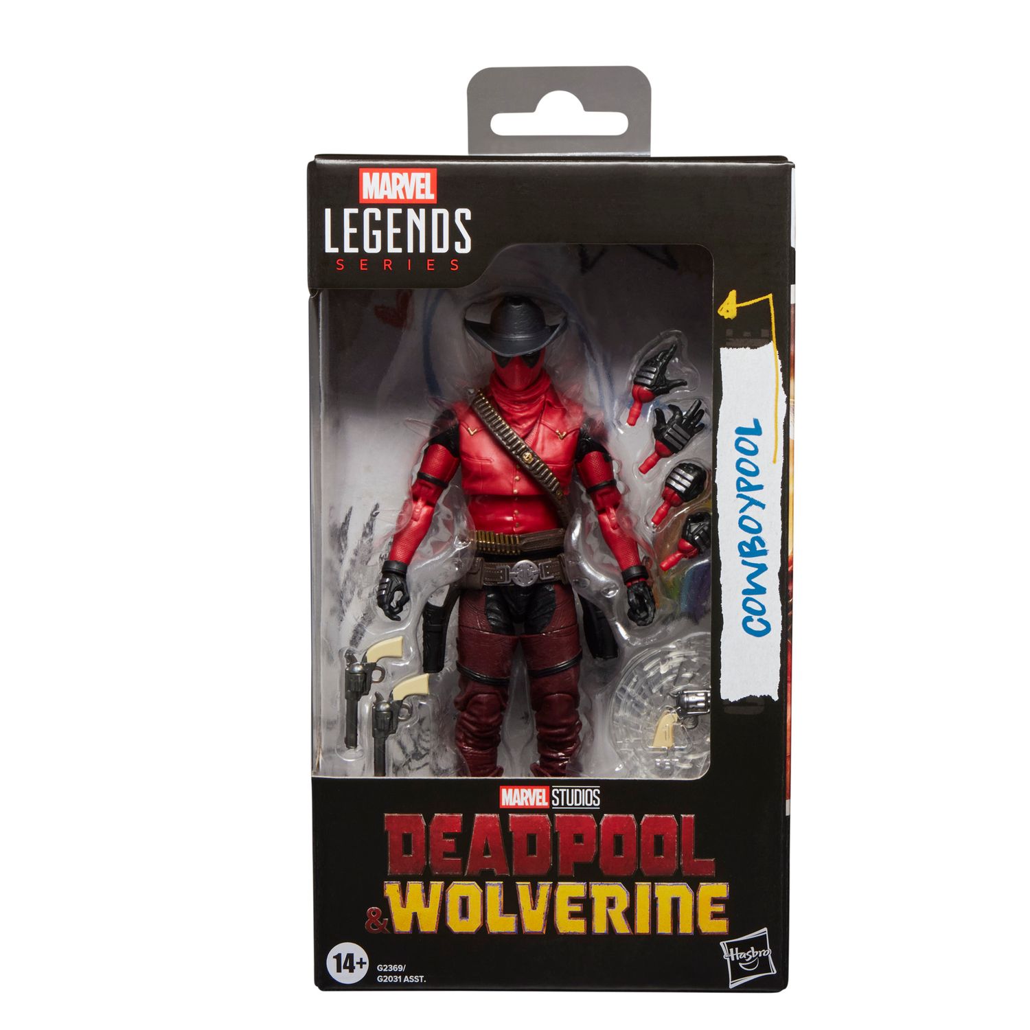 ***PRE ORDER*** Marvel Legends 6" Marvel Studios' Deadpool & Wolverine Cowboypool Action Figure