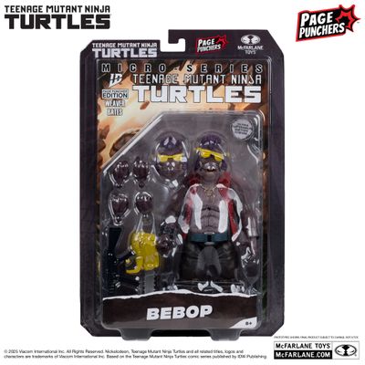 ***PRE ORDER*** McFarlane ToysBebop (Teenage Mutant Ninja Turtles) with Comic (Page Punchers)