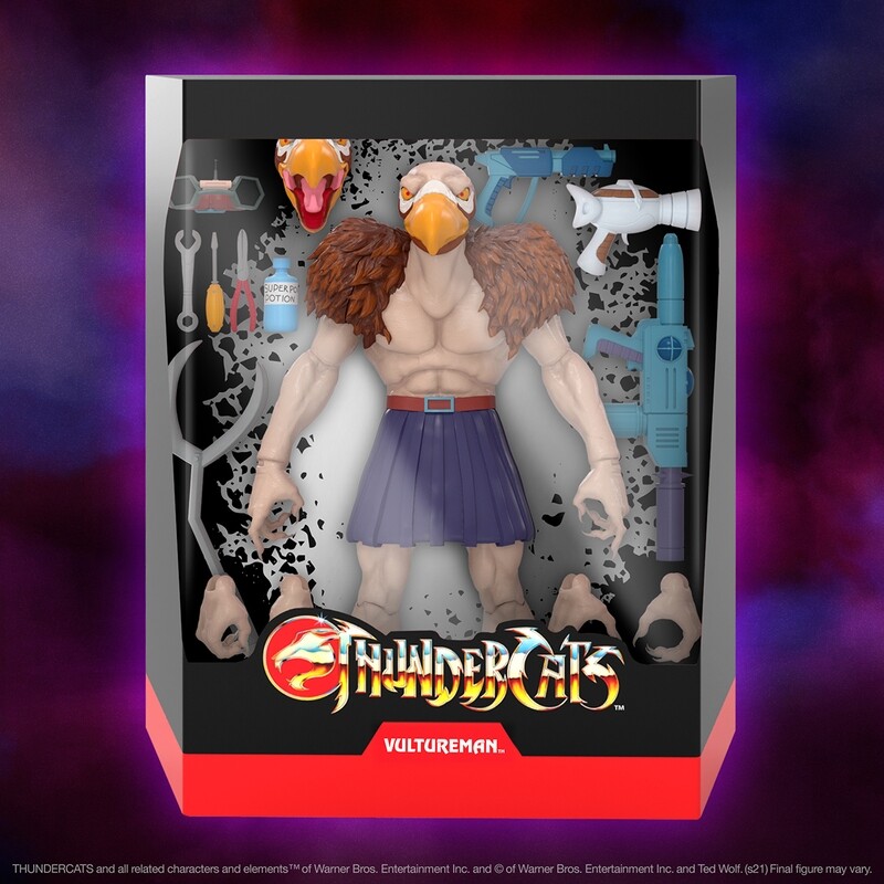 ***DAMAGED SHIPPER*** Super7 Thundercats Wave 5 Ultimates! Vultureman Figure ***DAMAGED SHIPPER*** Super7 Thundercats Wave 5 Ultimates! Vultureman Figure