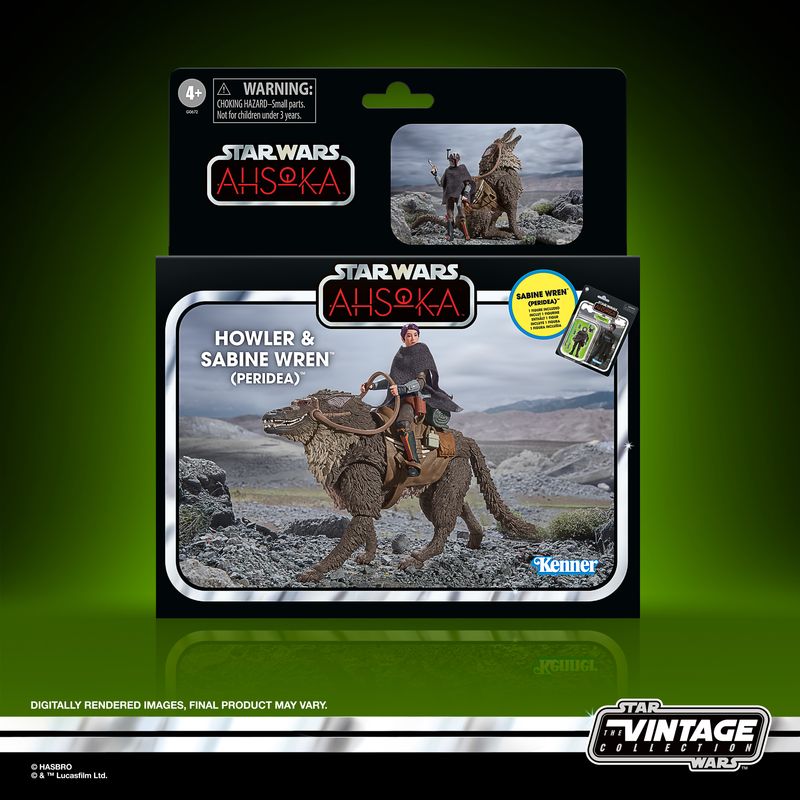 ***DAMAGED PACKAGING*** Star Wars The Vintage Collection 3.75 ***DAMAGED PACKAGING*** Star Wars The Vintage Collection 3.75" Howler and Sabine Wren Deluxe Set (Ahsoka)
