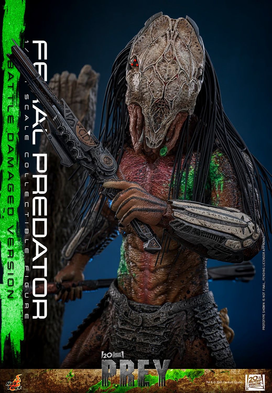 ***PRE ORDER*** Hot Toys 1/6 Feral Predator Battle Damaged Prey