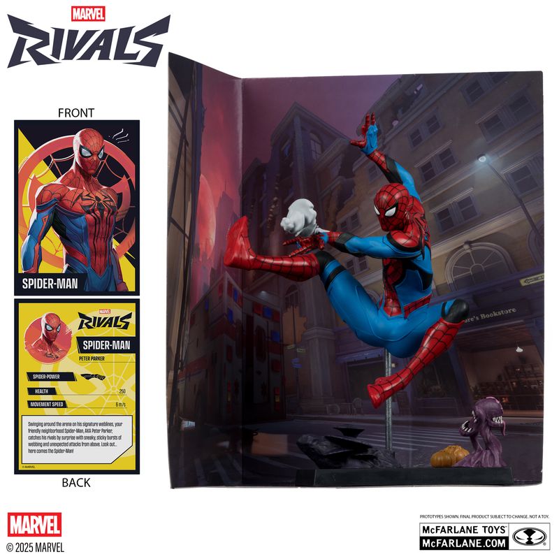 ** PRE-ORDER** McFarlane Marvel Spider-Man (Marvel Rivals) 1:6th Scale Collectible