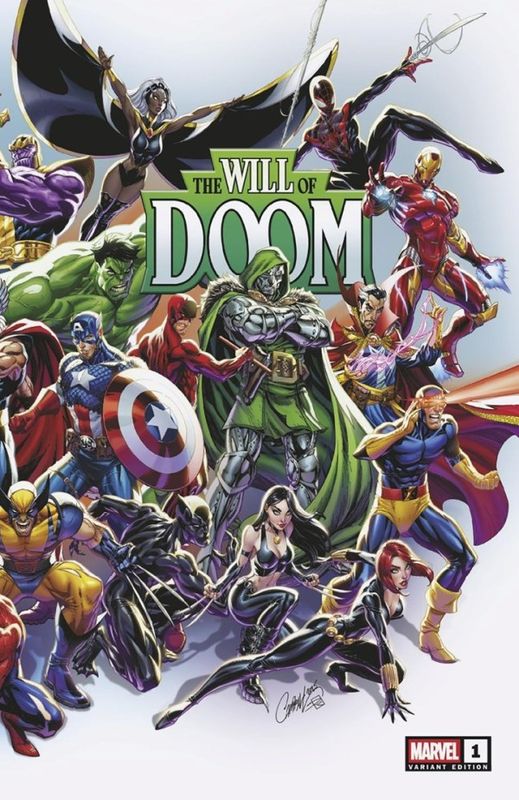 THE WILL OF DOOM #1 CVR F J. SCOTT CAMPBELL WRAPAROUND VAR MARVEL COMICS (24th December 2025)
