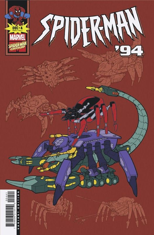 SPIDER-MAN '94 #4 CVR D MARVEL ANIMATION VAR MARVEL COMICS (24th December 2025)