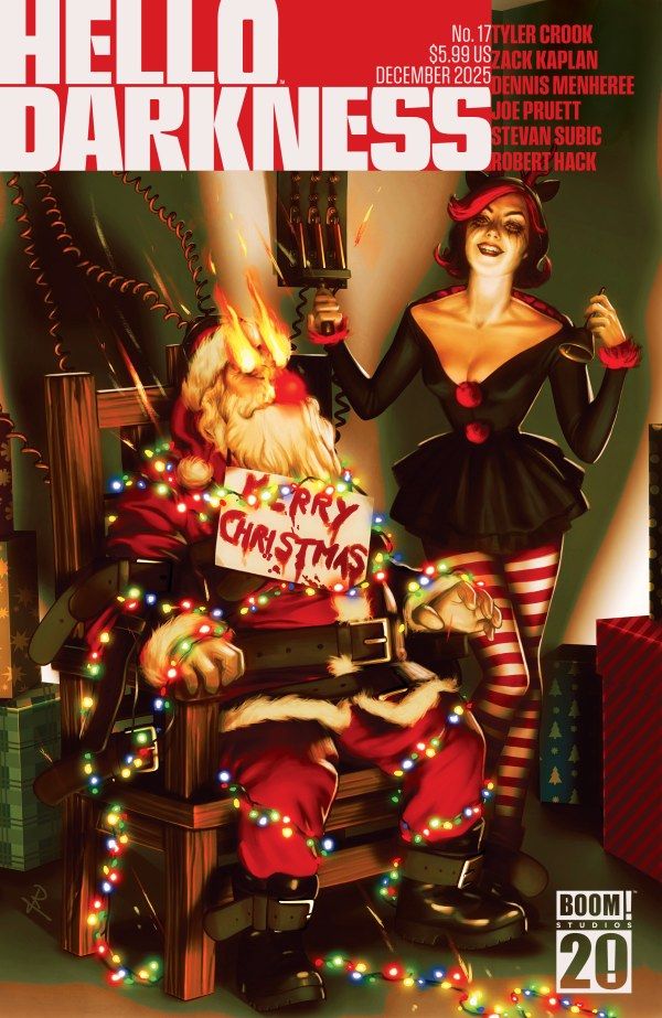 HELLO DARKNESS #17 CVR A REBECA PUEBLA BOOM STUDIOS (24th December 2025)