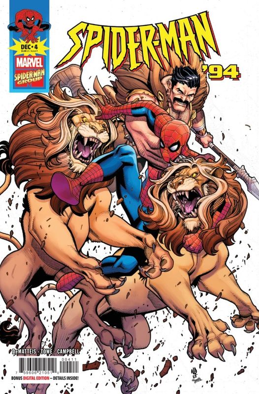 SPIDER-MAN '94 #4 CVR A NICK BRADSHAW MARVEL COMICS (24th December 2025)