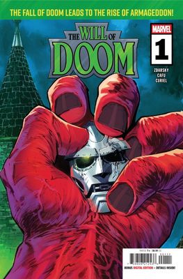 THE WILL OF DOOM #1 CVR A JONAS SCHARF MARVEL COMICS (24th December 2025)