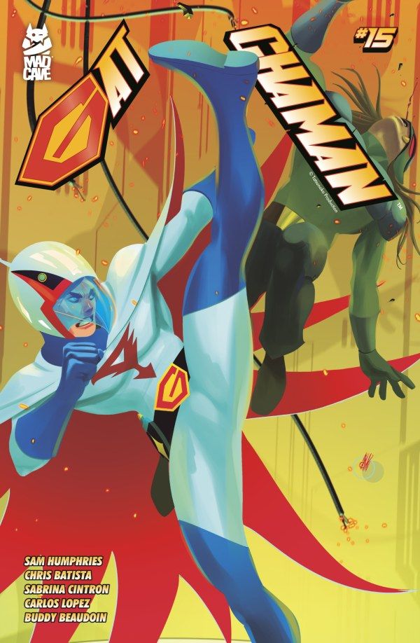 GATCHAMAN #15 CVR A INAKI MIRANDA MAD CAVE COMICS (24th December 2025) GATCHAMAN #15 CVR A INAKI MIRANDA MAD CAVE COMICS (24th December 2025)