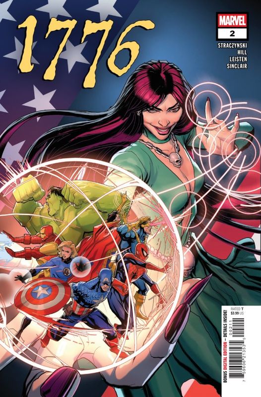 1776 #2 CVR A PETE WOODS MARVEL COMICS (24th December 2025)