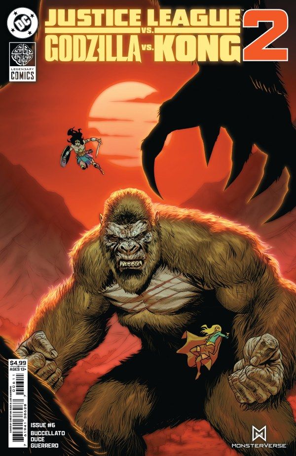 JUSTICE LEAGUE GODZILLA KONG 2 #6 (OF 7) CVR A DUCE DC COMICS (24th December 2025) JUSTICE LEAGUE GODZILLA KONG 2 #6 (OF 7) CVR A DUCE DC COMICS (24th December 2025)