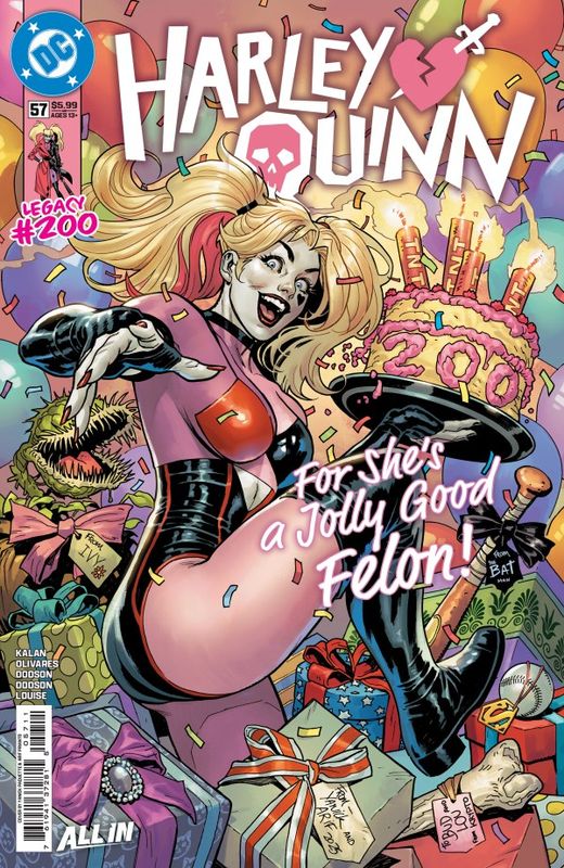 HARLEY QUINN #57 CVR A YANICK PAQUETTE (#200) DC COMICS (24th December 2025)