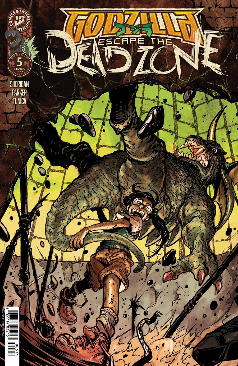 GODZILLA ESCAPE THE DEADZONE KAI-SEI ERA #5 CVR A TUNICA IDW COMICS (24th December 2025) GODZILLA ESCAPE THE DEADZONE KAI-SEI ERA #5 CVR A TUNICA IDW COMICS (24th December 2025)