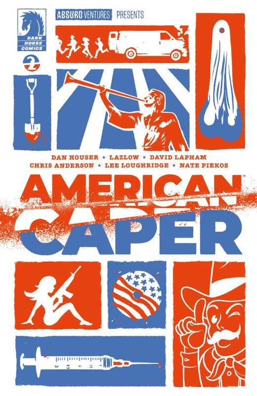 AMERICAN CAPER #2 CVR A TYLER BOSS DARK HORSE COMICS (24th December 2025)
