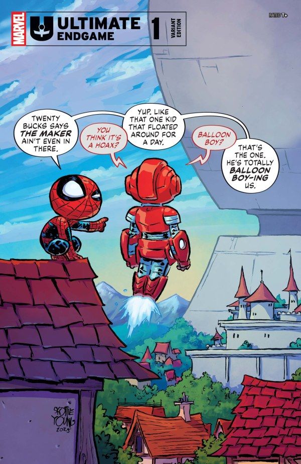 ULTIMATE ENDGAME #1 CVR C SKOTTIE YOUNG VAR MARVEL COMICS (31st December 2025)