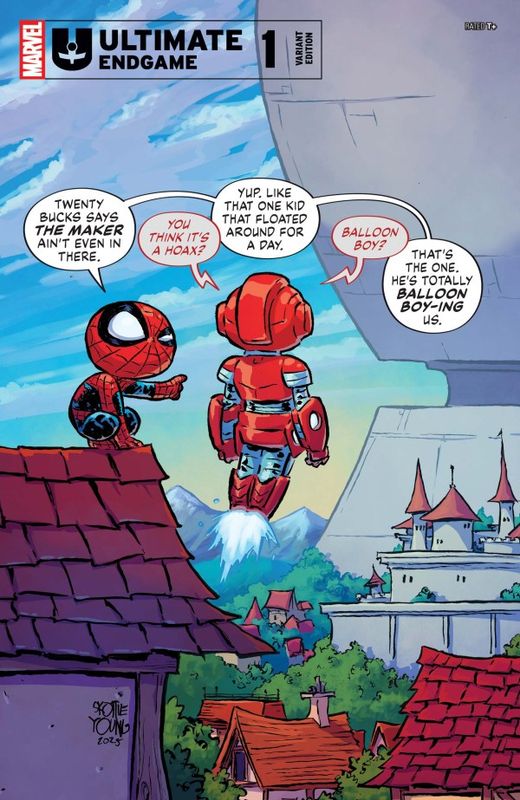 ULTIMATE ENDGAME #1 CVR C SKOTTIE YOUNG VAR MARVEL COMICS (31st December 2025) ULTIMATE ENDGAME #1 CVR C SKOTTIE YOUNG VAR MARVEL COMICS (31st December 2025)