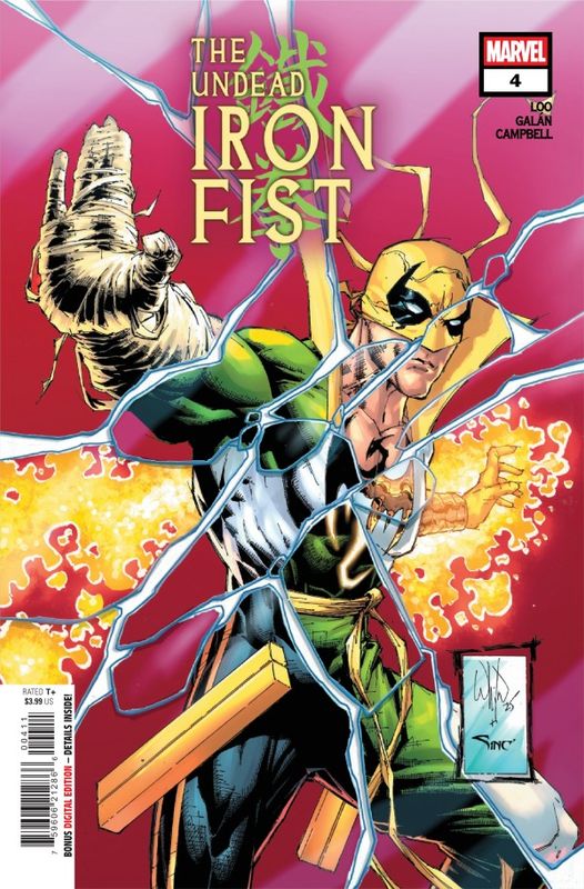 THE UNDEAD IRON FIST #4 CVR A WHILCE PORTACIO MARVEL COMICS (31st December 2025)