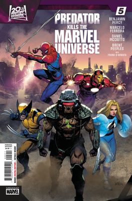 PREDATOR KILLS THE MARVEL UNIVERSE #5 CVR A YU MARVEL COMICS (31st December 2025) PREDATOR KILLS THE MARVEL UNIVERSE #5 CVR A YU MARVEL COMICS (31st December 2025)