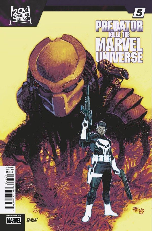 PREDATOR KILLS THE MARVEL UNIVERSE #5 CVR B RUAN VAR MARVEL COMICS (31st December 2025)