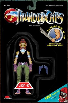THUNDERCATS #22 CVR F ACTION FIGURE VAR DYNAMITE COMICS (31st December 2025)