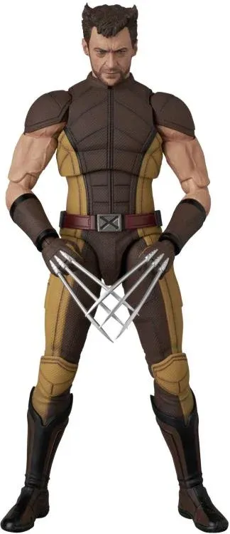 **PRE ORDER** Medicom MAFEX Deadpool & Wolverine MAFEX No.297 Wolverine (Brown Suit Version)