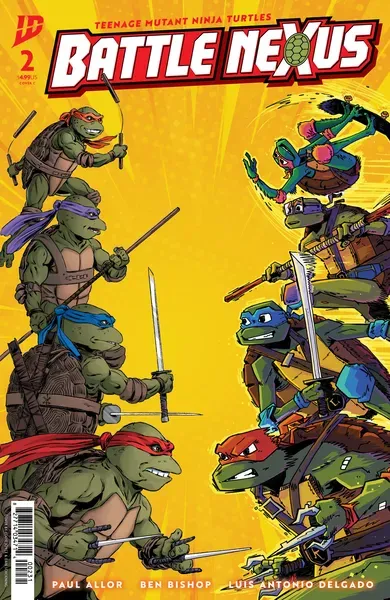TMNT BATTLE NEXUS #2 CVR C LOUIE JOYCE & DAN SCHOENING VAR IDW COMICS (7th January 2026)
