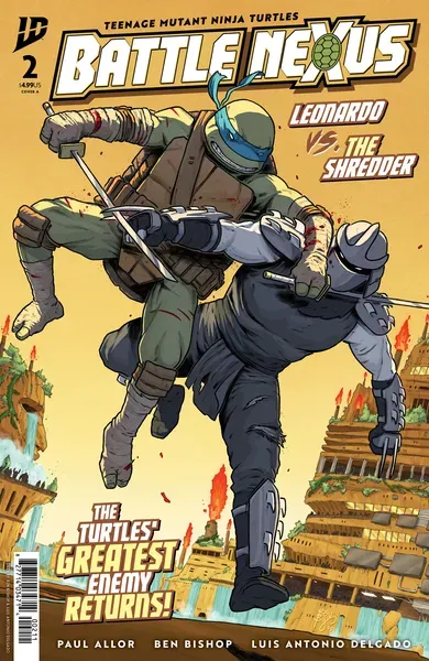 TMNT BATTLE NEXUS #2 CVR A BEN BISHOP IDW COMICS (7th January 2026)