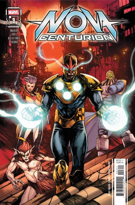 NOVA CENTURION #3 CVR A ALESSANDRO CAPPUCCIO MARVEL COMICS (7th January 2026)